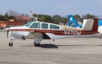 N4701M @ KBOW - Beech V35B