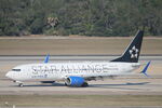 N76523 @ KTPA - United Flight 2260 taxis to gate at Tampa International Airport following flight from Houston-Bush Intercontinental Airport - by Suncoast Spotter