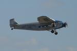 N8407 @ KSRQ - Ford Tri-Motor at SRW - by Suncoast Spotter
