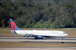 N842DN @ KTPA - Delta Flight 2531 arrives on Runway 1L at Tampa International Airport following flight from LaGuardia Airport - by Suncoast Spotter
