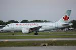 C-GBHO @ KSRQ - Air Canada Flight 1229 departs Runway 32 at Sarasota-Bradenton International Airport enroute to Toronto-Pearson International Airport - by Suncoast Spotter