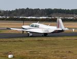 G-BYEE @ EGLK - Mooney M20K at Blackbushe. Ex N231JZ - by moxy