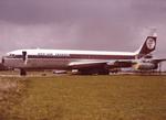G-AZTG @ EGHL - Dan Air Boeing 707-321 being scrapped at Lasham. Ex N722PA - by moxy