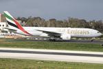 A6-EWF @ LMML - Park 9 - by Roberto Cassar