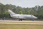 N383TK @ KRSW - Hawker 383TK departs Runway 24 at Southwest Florida International Airport enroute to Kissimmee-Gateway Airport