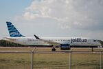 N3221J @ KRSW - JetBlue Flight 1251 taxis at Southwest Florida International Airport prior to flight to Westchester County Airport - by Suncoast Spotter
