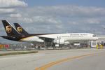 N407UP @ KPIE - UPS Boeing 757 on the ramp at St Pete-Clearwater Airport - by Suncoast Spotter