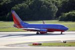 N770SA @ KTPA - Southwest Flight 2459 arrives on Runway 1L at Tampa International Airport following a flight from Green State Airport - by Suncoast Spotter