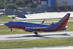 N492WN @ KTPA - Southwest Flight 133 departs Runway 1R at Tampa International Airport enroute to Baltimore-Washington International Airport - by Suncoast Spotter