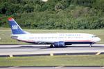 N406US @ KTPA - US Air Flight 1881 arrives on Runway 1L at Tampa International Airport following a flight from Philadelphia International Airport - by Suncoast Spotter
