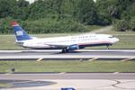 N455UW @ KTPA - US Air Flight 1179 departs Runway 1L at Tampa International Airport enroute to Charlotte-Douglas International Airport - by Suncoast Spotter