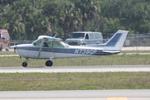 N739GP @ KSRQ - N739GP performs a touch and go on Runway 32 at Sarasota-Bradenton International Airport - by Suncoast Spotter