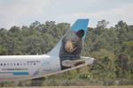 N714FR @ KRSW - Frontier Flight 1543 departs Runway 24 at Southwest Florida International Airport enroute to Cleveland-Hopkins International Airport - by Suncoast Spotter