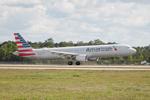 N199UW @ KRSW - American Flight 1094 arrives on Runway 6 at Southwest Florida International Airport following flight from Charlotte-Douglas International Airport - by Suncoast Spotter
