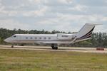 N415MA @ KRSW - Gulfstream 415MA taxis at Southwest Florida International Airport prior to flight to Louis Armstrong New Orleans International Airport