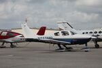 N567MB @ KFMY - Lancair 567MB parked on the South Ramp at Page Field