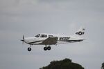 N43DF @ KFMY - Paragon 43DF arrives on Runway 23 at Page Field - by Suncoast Spotter