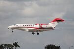 N18KS @ KFMY - Citation 18KS arrives on Runway 23 at Page Field following flight from Indianapolis Regional Airport - by Suncoast Spotter