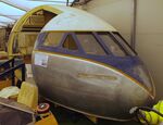 G-ANAV - De Havilland D.H.106 Comet 1A nose section being restored at the De Havilland Aircraft Museum, London Colney - by Ingo Warnecke