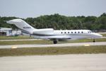 N229CE @ KSRQ - N229CE taxis for departure at Sarasota-Bradenton International Airport - by Suncoast Spotter