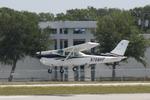 N706HP @ KSRQ - N706HP arrives on Runway 32 at Sarasota-Bradenton International Airport - by Suncoast Spotter