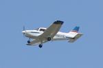 N9231C @ KSRQ - Piper Cherokee on approach to Runway 32 at Sarasota-Bradenton International Airport - by Suncoast Spotter
