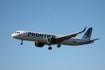 N641FR @ KRSW - Frontier Flight 3222 arrives on Runway 24 at Southwest Florida International Airport following flight from Cincinnati/Northern Kentucky International Airport