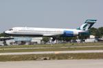 N959AT @ KSRQ - AirTran Flight 1165 on approach to Runway 32 at Sarasota-Bradenton International Airport following a flight from Chicago-Midway International Airport - by Suncoast Spotter