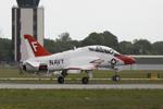 165070 @ KSRQ - US Navy T-45C Goshawk from NAS Pensacola performs training maneuvers at Sarasota-Bradenton International Airport - by Suncoast Spotter