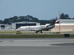 N908FL @ KSRQ - N908FL taxis at SRQ - by Suncoast Spotter