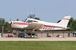 N4835T @ KOSH - Piper PA-28-140 - by Mark Pasqualino