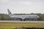168434 @ KRSW - US Navy P-8 Poseidon arrives on Runway 24 at Southwest Florida International Airport following flight from Naval Air Station Jacksonville - by Suncoast Spotter