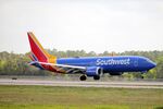 N8757L @ KRSW - Southwest Flight 2516 departs Runway 24 at Southwest Florida International Airport enroute to St Louis-Lambert International Airport - by Suncoast Spotter