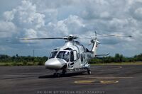 PK-DJM @ WIKT - AgustaWestland AW-169 
PK-DJM AT TJQ/WIKT AIRPORT - by Zezens Pratama