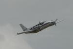 N614HR @ KSRQ - N614HR departs Runway 14 at Sarasota-Bradenton International Airport - by Suncoast Spotter