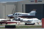 N112BM @ KSRQ - Commander lands at SRQ - by Suncoast Spotter
