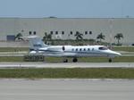 N321GL @ KSRQ - Learjet 31 - N321GL taxis for departure at Sarasota-Bradenton International Airport - by Suncoast Spotter