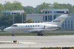 N892QS @ KSRQ - Raytheon Hawker 800 - N892QS departs Runway 32 at Sarasota-Bradenton International Airport enroute to Vero Beach Municipal Airport - by Suncoast Spotter