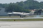 N776JS @ KSRQ - Learjet 35 - N776JS arrives on Runway 32 at Sarasota-Bradenton International Airport following a flight from Teterboro Airport - by Suncoast Spotter