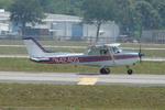 N4240Q @ KSRQ - Cessna Skyhawk N4240Q taxis for departure at Sarasota-Bradenton International Airport - by Suncoast Spotter