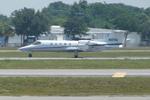 N321GL @ KSRQ - N321GL departs Runway 32 at Sarasota-Bradenton International Airport enroute to Teterboro Airport