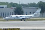N61KM @ KSRQ - Cessna Citation V N61KM departs Runway 32 at Sarasota-Bradenton International Airport - by Suncoast Spotter