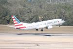 N913NN @ KTPA - American Flight 1463 departs Runway 1L at Tampa International Airport enroute to Miami International Airport - by Suncoast Spotter