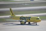N602NK @ KTPA - Spirit Flight 555 taxis at Tampa International Airport prior to flight to Las Vegas Reid International Airport - by Suncoast Spotter