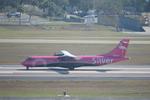 N700SV @ KTPA - Silver Flight 135 arrives on Runway 1L at Tampa International Airport following flight from Key West International Airport - by Suncoast Spotter