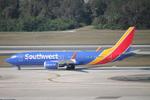 N8857Q @ KTPA - Southwest Flight 3953 taxis to gate at Tampa International Airport following flight from Jose Marti International Airport - by Suncoast Spotter