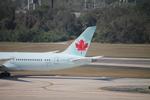 C-FRSO @ KTPA - Air Canada Flight 1240 taxis to gate at Tampa International Airport following flight from Toronto-Pearson International Airport - by Suncoast Spotter