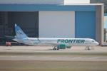 N660FR @ KTPA - Frontier Airbus A321neo sits on the Airborne ramp at Tampa International Airport