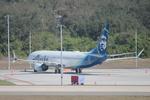 N955AK @ KTPA - Alaska Boeing Max parked on the north ramp at Tampa International Airport