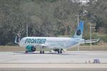 N640FR @ KTPA - Frontier Airbus A321neo parked on the north ramp at Tampa International Airport - by Suncoast Spotter